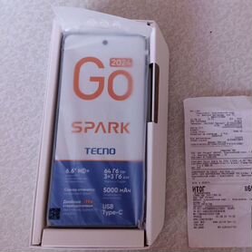 Новый смартфон Techno spark GO 2024