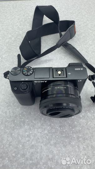 Sony alpha 6000 с обьективом