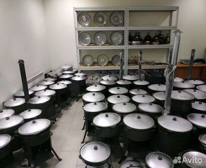 Казан 16л с печью