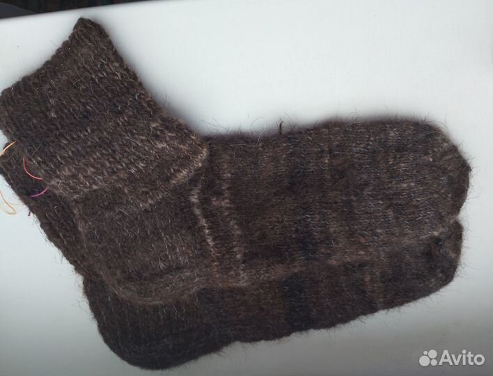 Носки чисто шерстяные ручная работа (44раз)