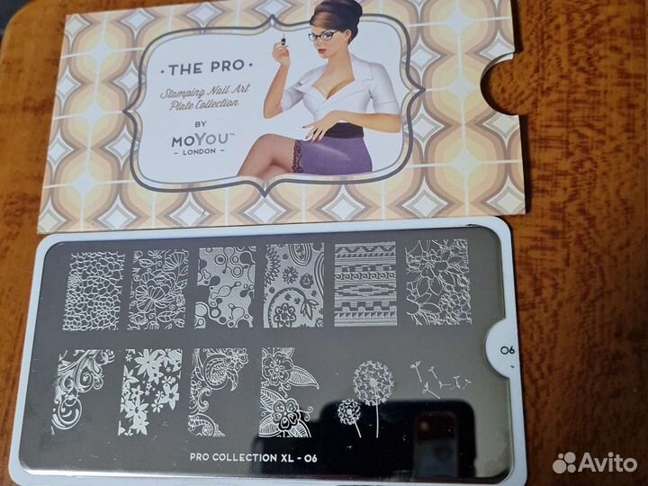 Пластины для стемпинга MoYou London