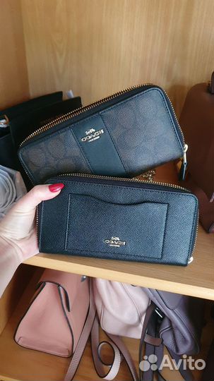 Новый кошелёк Coach оригинал кожа