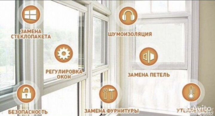 Ремонт пластиковых окон и дверей