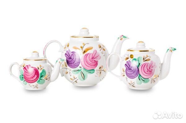 Набор чайников Агашка Янтарь