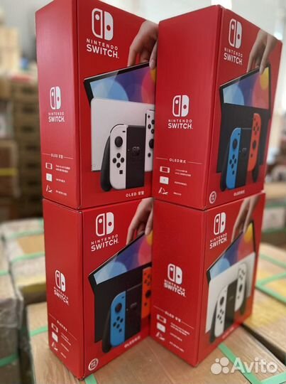 Nintendo switch oled neon 512прошитый