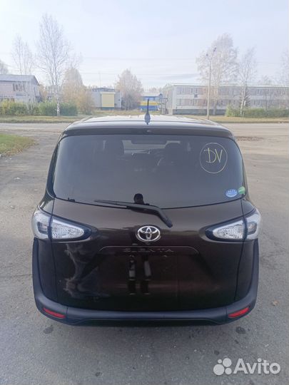 Toyota Sienta 1.5 CVT, 2018, 135 000 км