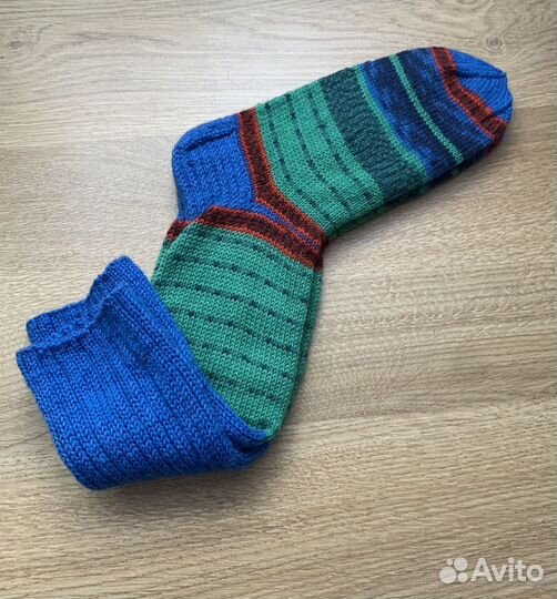 Носки высокие с принтом