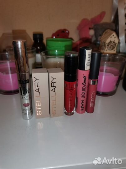 Помада NYX, kiko, Bobbi Brown, M.A.C