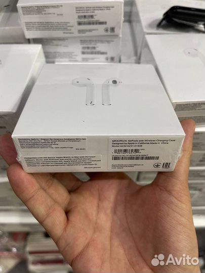 Apple AirPods 2 ориг 1в1 premium лучшее качество