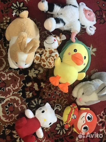 Мягкие игрушки пакетом