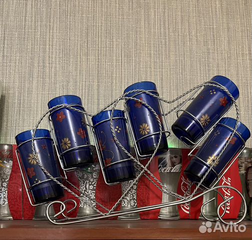 Набор стаканов на подставке