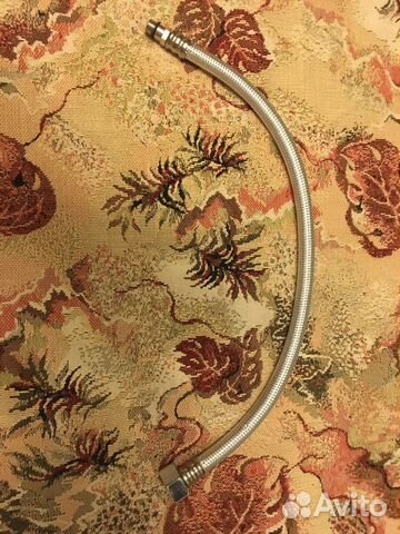 Гибкая подводка для воды 1/2-М10, 40 см