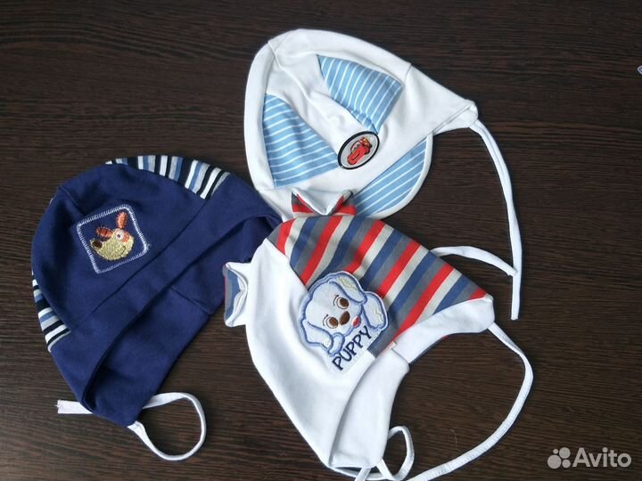 Шапка для мальчика на осень трикотажная новая