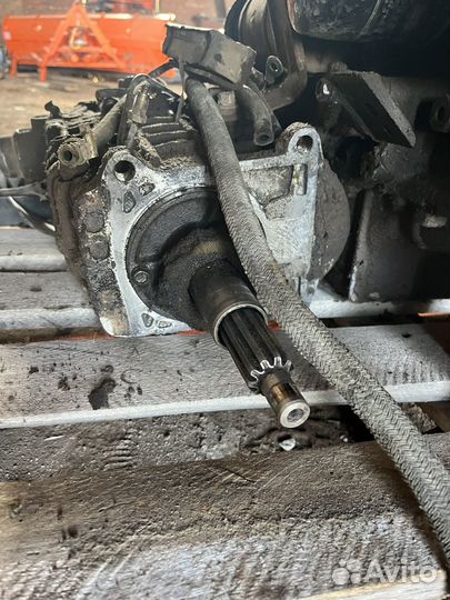 Двигатель с коробкой (газель 406) в сборе