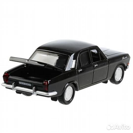 Машина Технопарк металл Волга газ-2401 12 см двери