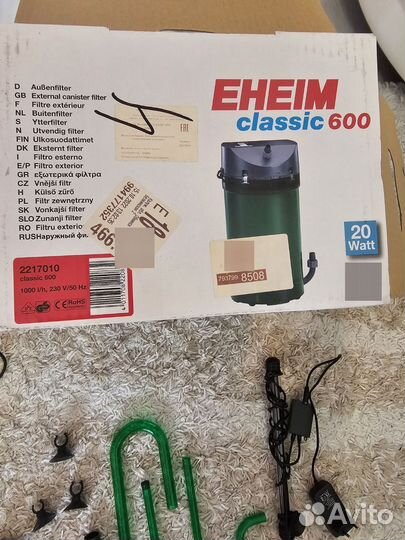 Фильтр внешний eheim classic 600