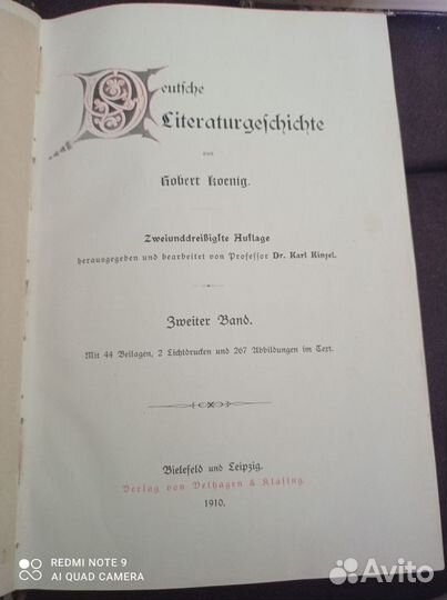 История немецкой литературы 2 том