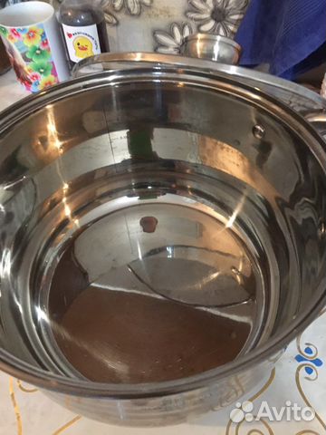 Кастрюля из нержавейки 5 литров