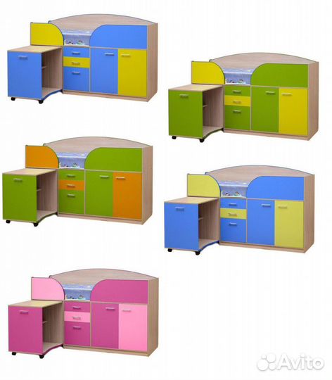 Детская кровать чердак