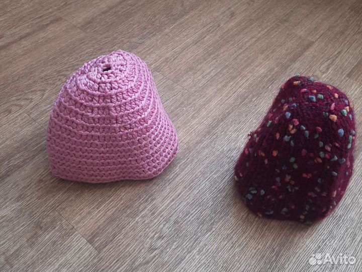 Шапка зимняя женская 2 шт