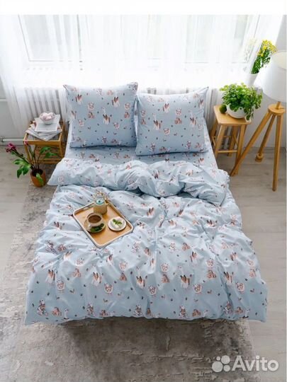 Постельное белье евро