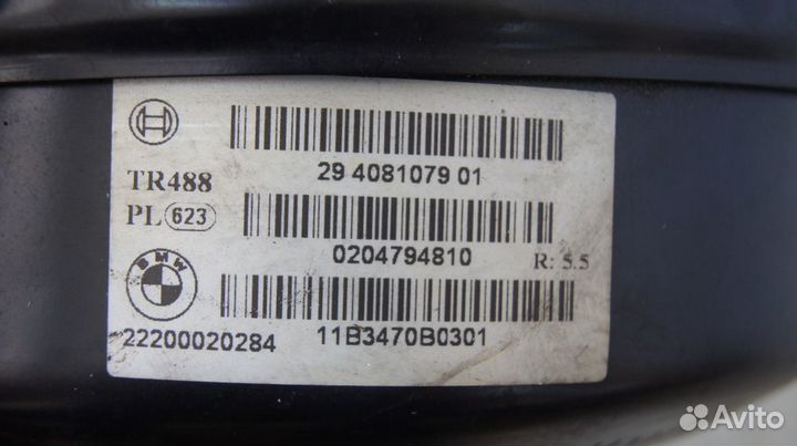 Усилитель вакуумный (пробег 53730) BMW 328i F30 (Т