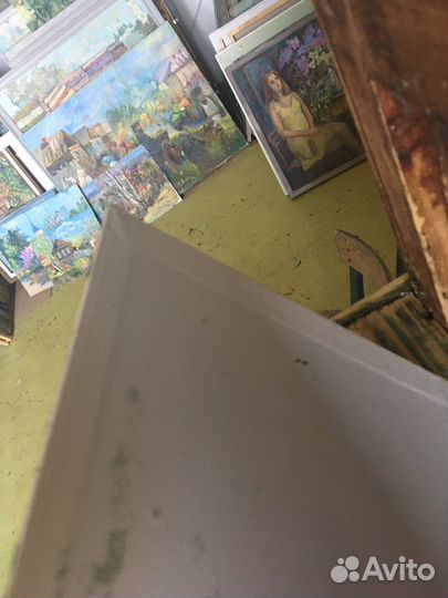 Картина домики сказка