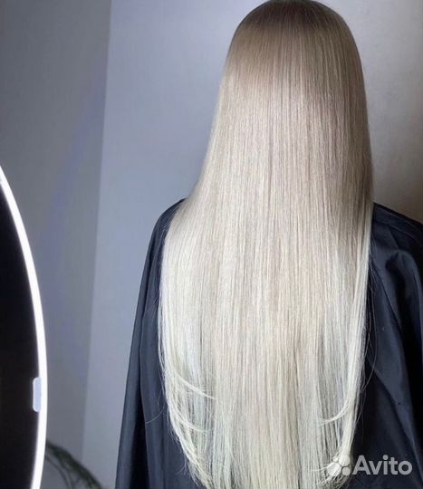 Наращивание волос Модель