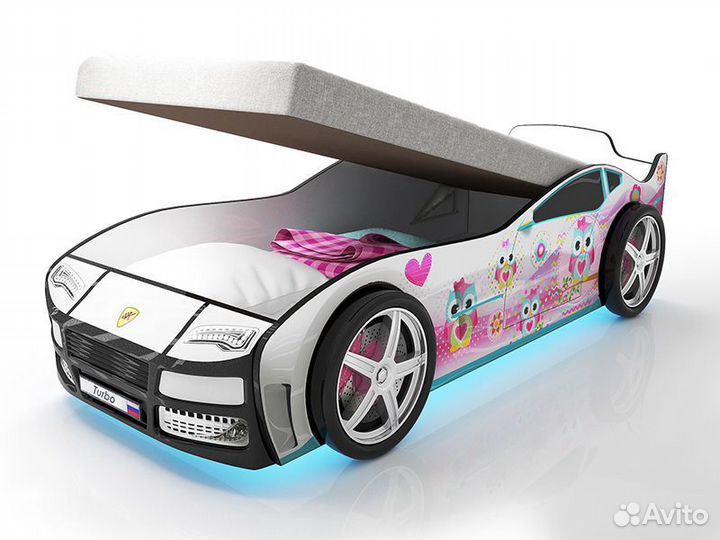 Детская кровать-машина