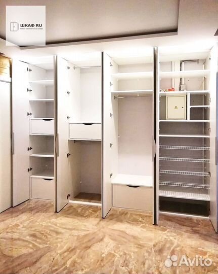 Шкаф с фрезеровкой