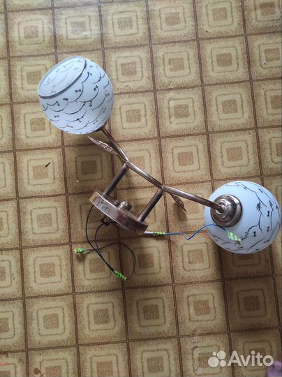 Люстра потолочная бу