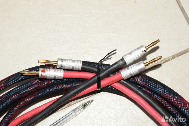 Акустический кабель высокого класса длина 2 х 4.5