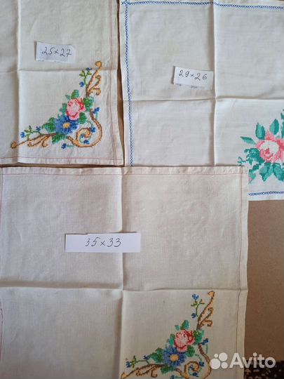 Вышивка, кружево старинное