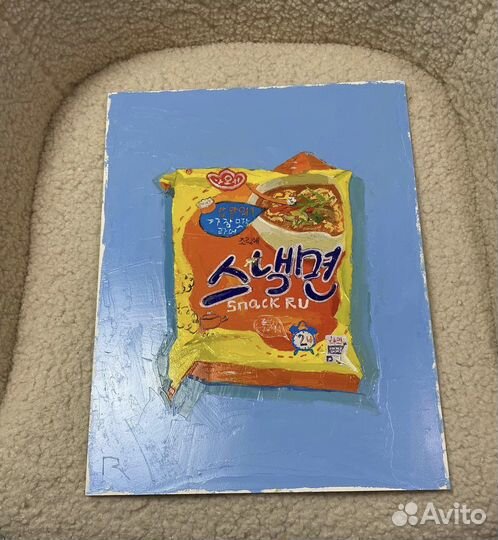 Картина маслом « лапша»