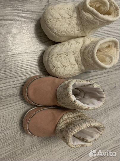 Пинетки для девочки