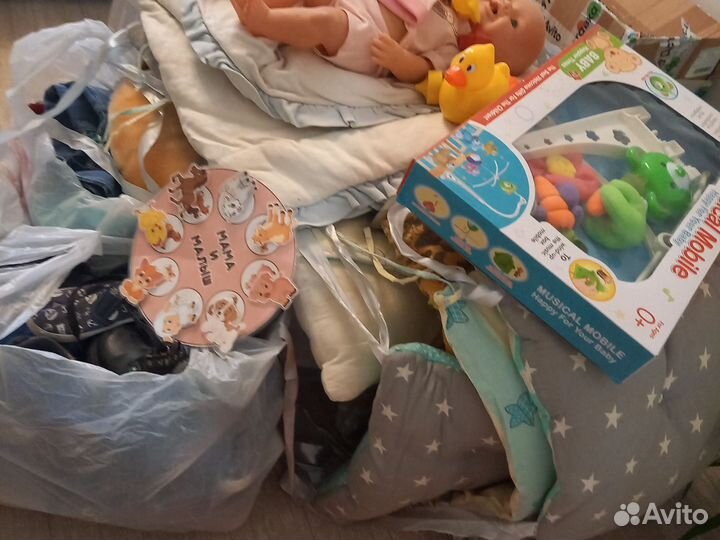 Детские вещи для малышей пакетом