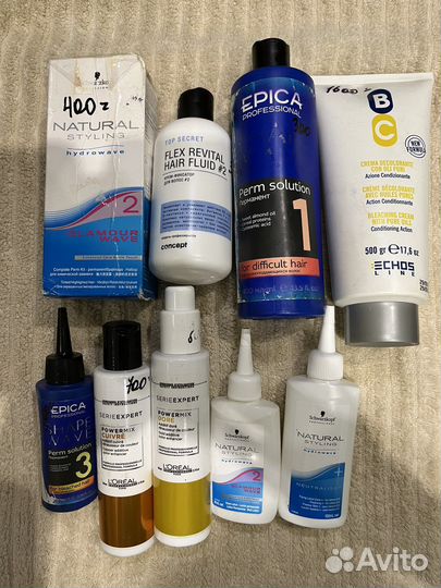 Набор средств для волос профессиональный пакетом