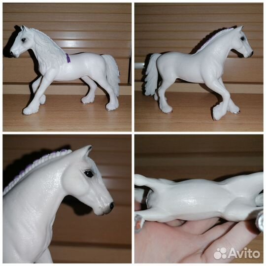 Schleich фигурки лошадей фризы