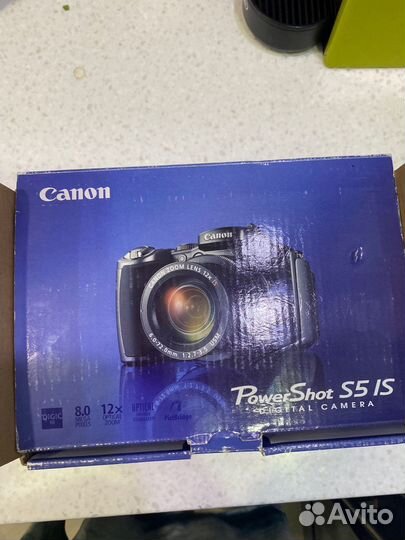 Зеркальный фотоаппарат canon s5is