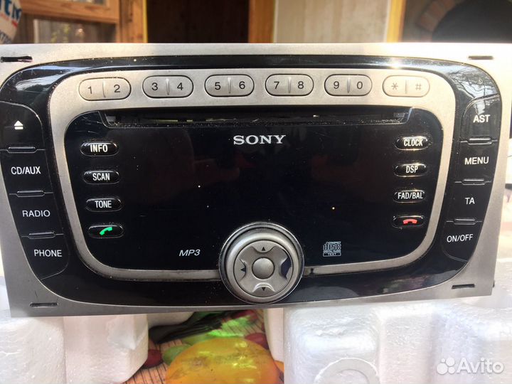 Магнитола Форд