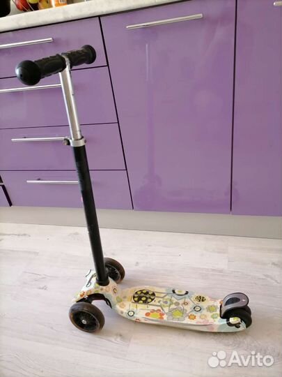 Самокат детский трехколесный