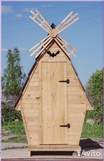 Дачный туалет домик виз 583