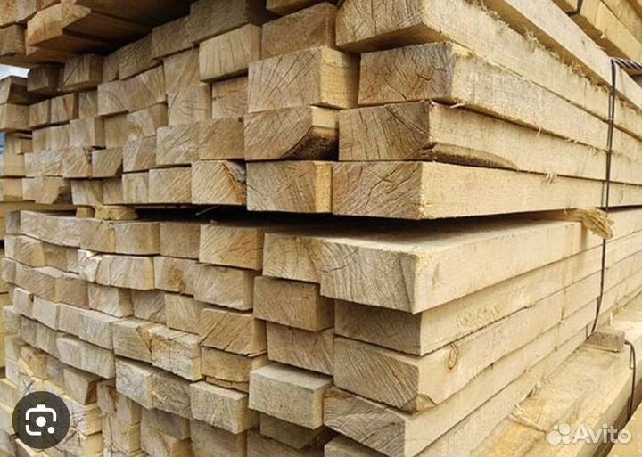 Доска обрезная лиственница