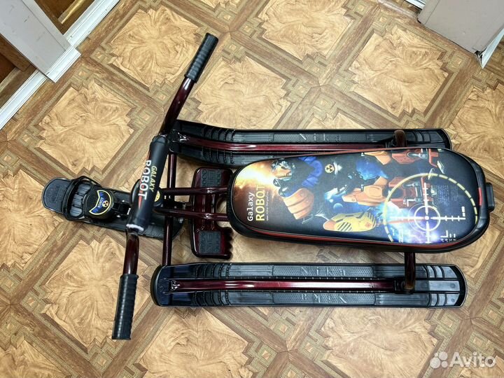 Детский снегокат Galaxy Robot