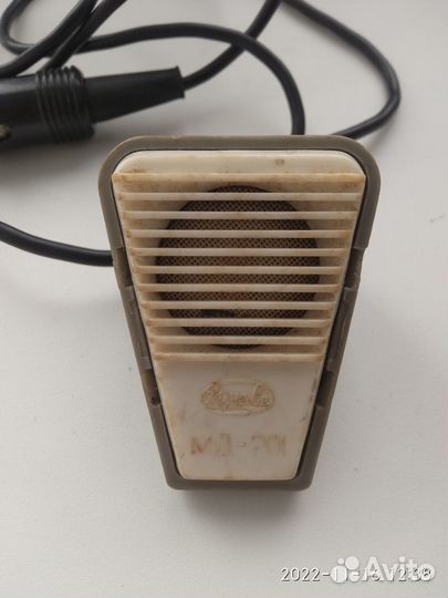 Микрофон динамический мд-201. ссср. 1979 г