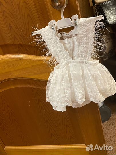 Платье боди для девочки 80 86