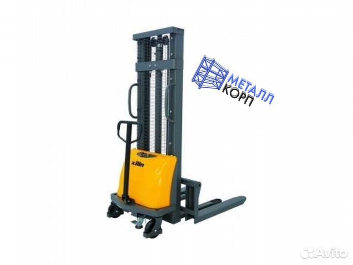 Штабелер гидравлический С электроподъемом 1,5 Т 3