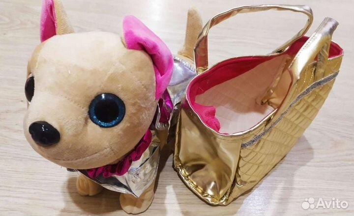 Чичилав ChiChiLove собачка в сумке с пультом, 20см