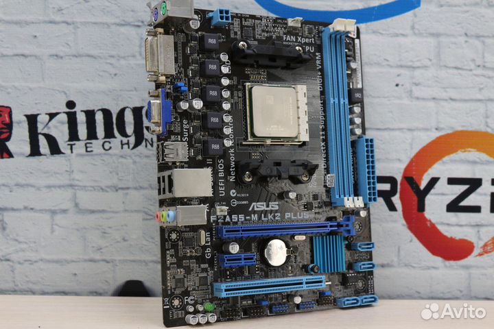 Материнская плата asus F2A55-M LK2 + A4-5300 FM2