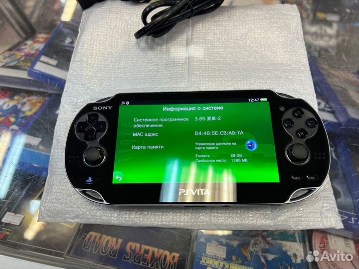PS vita 32GB + игры